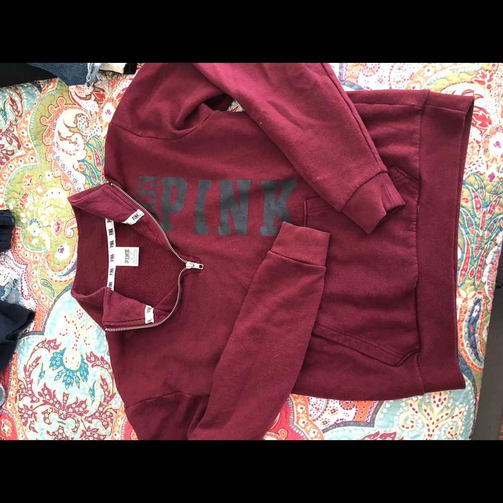 Pink pullover